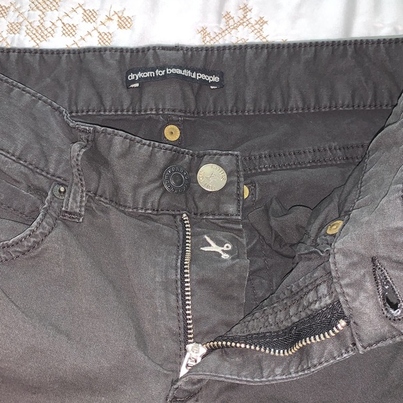 Drykorn for beautiful people dark grey pants. Size 25. - Picture 6 of 9